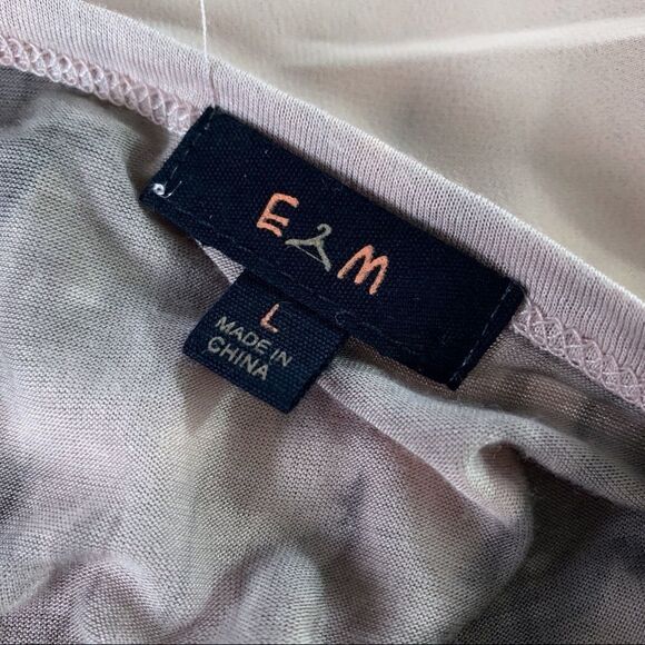 E hanger M tie dye studded tunic top - Picture 2 of 5